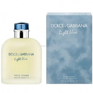 DOLCE & GABBANA LIGHT BLUE POUR HOMME WODA TOALETOWA 200 ML