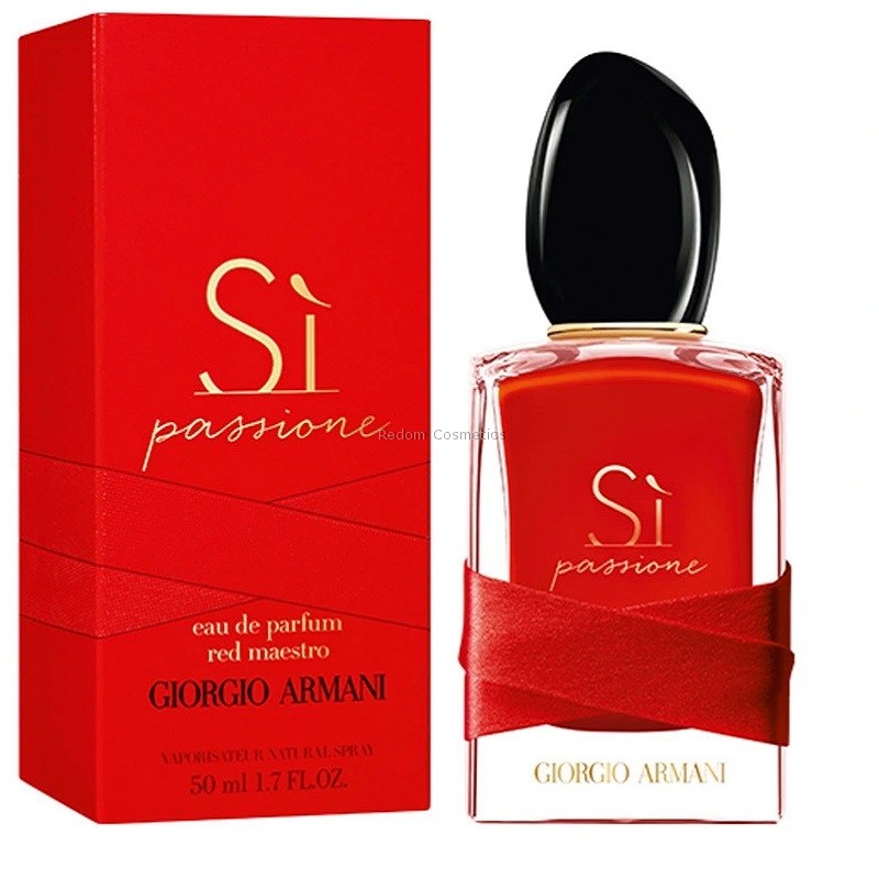 GIORGIO ARMANI SI PASSIONE RED MAESTRO WODA PERFUMOWANA 50 ML