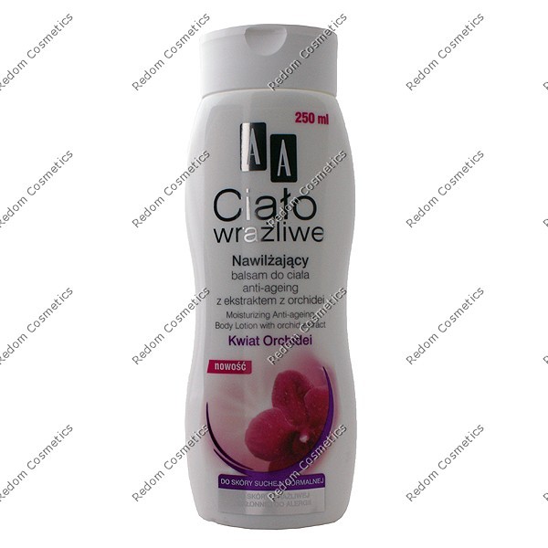 AA CIAO WRALIWE KWIAT ORCHIDEI NAWILAJACY BALSAM DO CIAA ANTI - AGEING Z EKSTRAKTEM Z ORCHIDEI 250 ML 