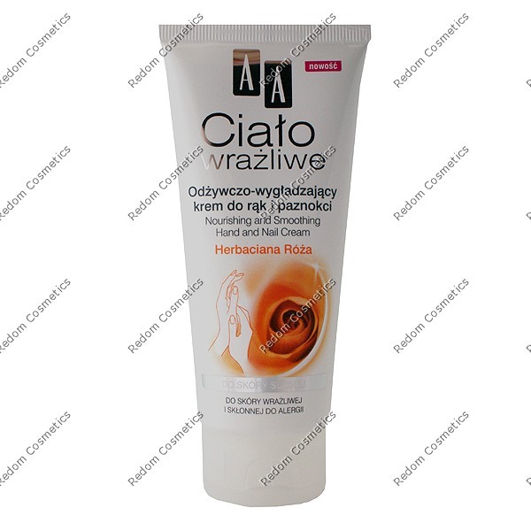 AA CIAO WRALIWE HERBACIANA RӯA ODYWCZO - WYGADZAJCY KREM DO RK I PAZNOKCI 100 ML