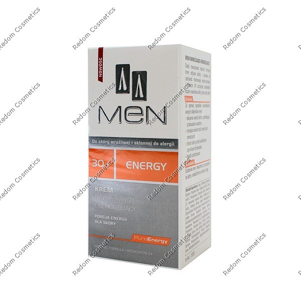 AA MEN 30+ ENERGY KREM NAWILAJCO - ENERGIZUJCY 50 ML
