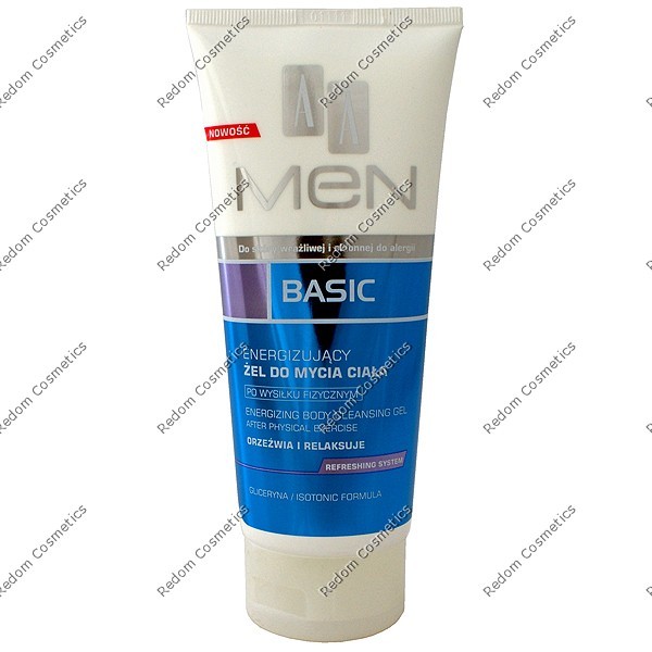 AA MEN BASIC ENERGIZUJCY EL DO MYCIA CIAA 200 ML