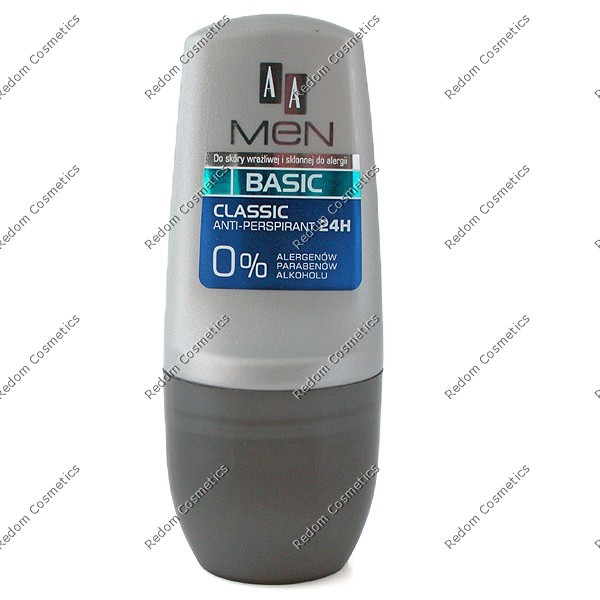 AA MEN BASIC CLASSIC DEZODORANT ROLL-ON 50 ML