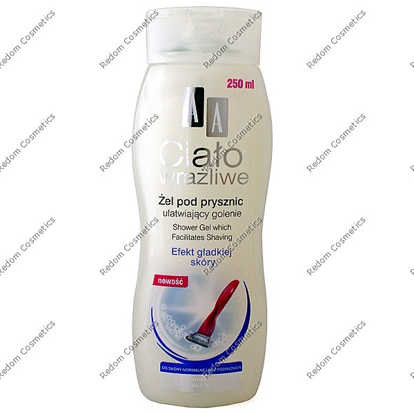 AA CIAO WRALIWE EFEKT GADKIEJ SKRY EL POD PRYSZNIC UATWIAJCY GOLENIE 250 ML