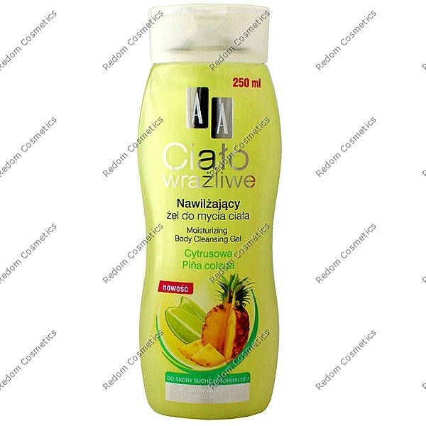 AA CIAO WRALIWE CYTRUSOWA PINA COLADA NAWILAJCY EL DO MYCIA CIAA 250 ML