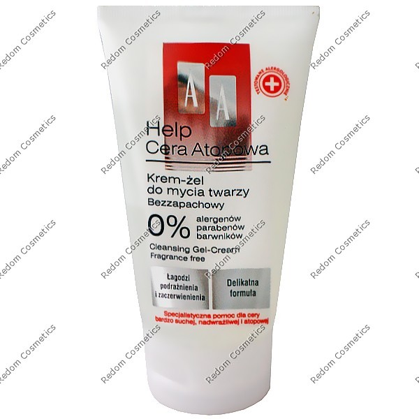 AA HELP CERA ATOPOWA KREM - EL DO MYCIA TWARZY 150 ML