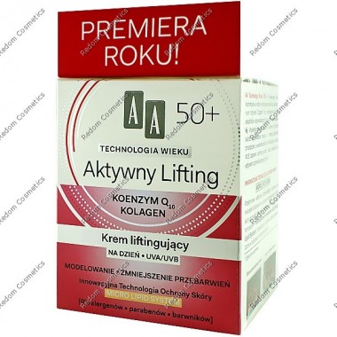 AA TECHNOLOGIA WIEKU 50+ KREM LIFTINGUJCY NA DZIE 50 ML
