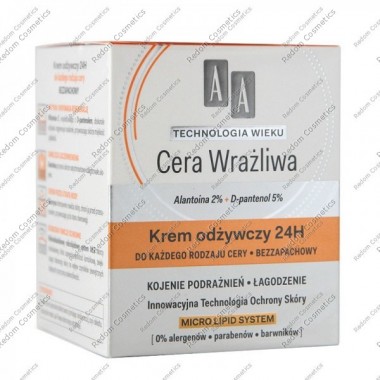  AA TECHNOLOGIA WIEKU CERA WRALIWA KREM ODYWCZY 50ML