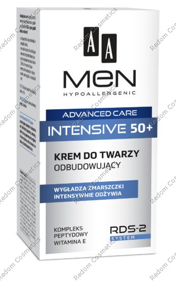 AA MEN ADVANCED CARE INTENSIVE 50+ KREM DO TWARZY ODBUDOWUJCY 50ML