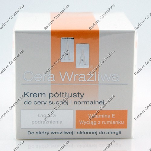 AA CERA WRALIWA KREM PӣTUSTY DO CERY SUCHEJ I NORMALNEJ 50 ML