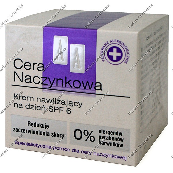 AA CERA NACZYNKOWA KREM NAWILAJCY NA DZIE SPF 6 50 ML