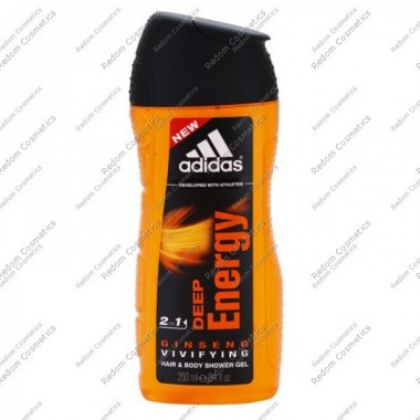 ADIDAS DEEP ENERGY �EL POD PRYSZNIC 250 ML