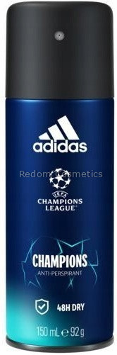 ADIDAS CHAMPIONS LEAGUE 48H DRY DEZODORANT DLA MʯCZYZN ANTI-PERSPIRANT SPRAY 150 ML