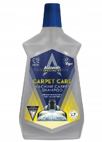 ASTONISH SZAMPON DO DYWANW I TAPICERKI DO ODKURZACZA PIORCEGO 1L