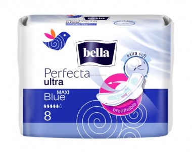 BELLA PERFECTA PODPASKI ULTRA MAXI BLUE 9SZT
