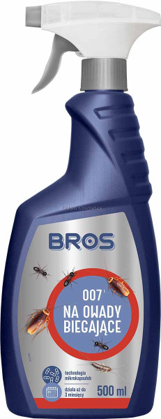 BROS 007 NA OWADY BIEGAJ�CE MIKROKAPSU�KI 500 ML KARALUCHY MR�WKI