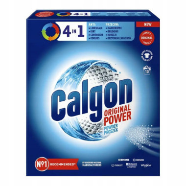 CALGON PROSZKU DO PRALEK PRZECIW OSADZANIU SI� KAMIENIA 500 G