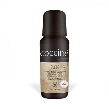 COCCINE SUEDE PASTA  RENOWATOR DO ZAMSZU NUBUKU NEUTRALNA BEZBARWNA 75 ML