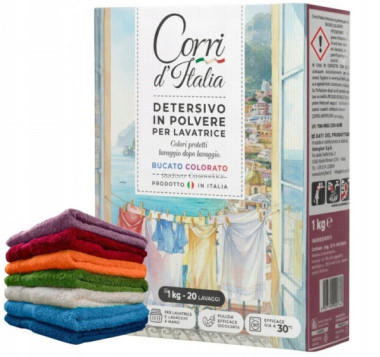 CORRI D'ITALIA PROSZEK DO PRANIA KOLOR�W BUCATO COLORATO 1 KG
