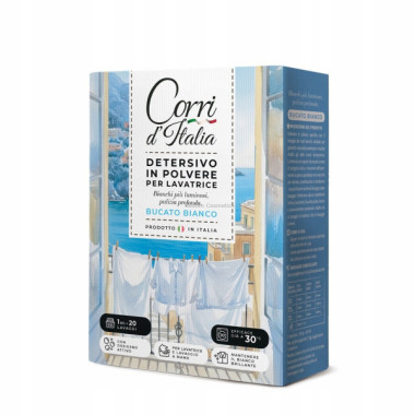 CORRI DITALIA PROSZEK DO PRANIA BIA�EGO 1 KG 20 PRA�