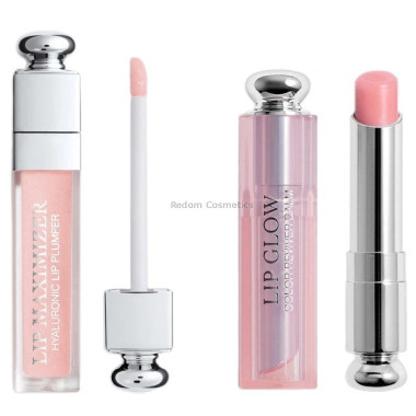 DIOR ADDICT B�YSZCZYK DO UST 001 PINK 6 ML + BALSAM DO UST 001 PINK 3.2 G