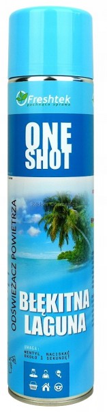 FRESHTEK ONE SHOT NEUTRALIZATOR ZAPACHW BKINA LAGUNA 600 ML