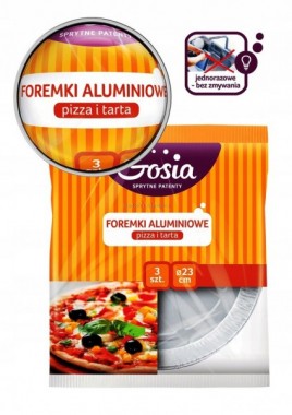 GOSIA FOREMKA ALUMINIOWA PIZZA I TARTA A'3