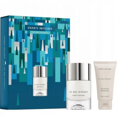 ISSEY MIYAKE LE SEL D'ISSEY WODA TOALETOWA DLA MʯCZYZN 50 ML + EL POD PRYSZNIC 50 ML