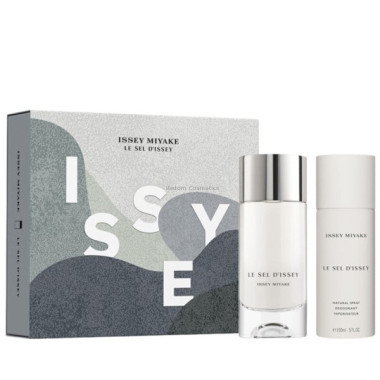 ISSEY MIYAKE LE SEL D'ISSEY WODA TOALETOWA DLA MʯCZYZN 100 ML + DEZODORANT SPRAY 150 ML