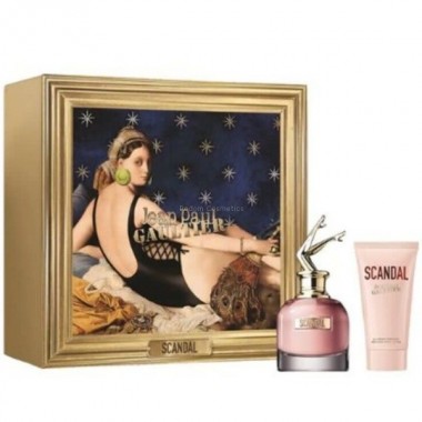 JEAN PAUL GAULTIER SCANDAL WODA PERFUMOWANA DLA KOBIET 50 ML + PERFUMOWANY BALSAM DO CIAA 75 ML