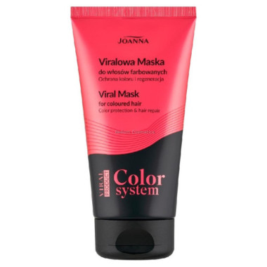 JOANNA COLOR SYSTEM VIRALOWA MASKA DO W�OS�W FARBOWANYCH 150G