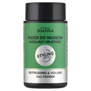 JOANNA STYLING EFFECT PUDER DO W�OS�W DODAJ�CY OBJ�TO�CI 10 G