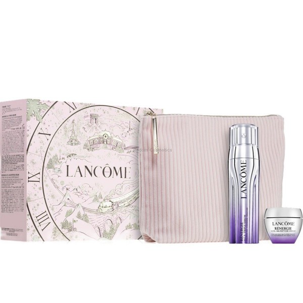 LANCOME RNERGIE H.C.F. TRIPLE SERUM DO TWARZY DLA KOBIET 50 ML + PRZECIWZMARSZCZKOWY KREM NA DZIE 15 ML + KOSMETYCZKA
