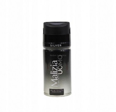 MALIZIA UOMO SILVER DEZODORANT MĘSKI 150 ML