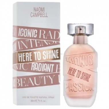 NAOMI CAMPBELL HERE TO SHINE WODA TOALETOWA DLA KOBIET 30 ML