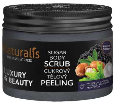 NATURALIS LUXURY & BEAUTY CUKROWY PEELING DO CIA�A 250G