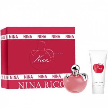 NINA RICCI NINA WODA TOALETOWA DLA KOBIET 50 ML + BALSAM DO CIAA 75 ML
