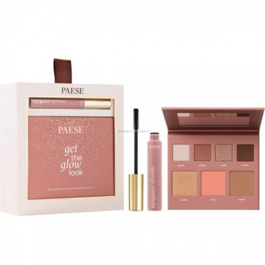 PAESE DOUBLE GLOW LOOK SET WIELOZADANIOWA PALETA DO MAKIJAU TWARZY 25G