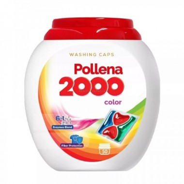 POLLENA 2000 KAPSUŁKI DO PRANIA KOLORÓW 50 KAPSUŁEK POLLENA 2000 KAPSUŁKI DO PRANIA KOLORÓW 50 KAPSUŁEK