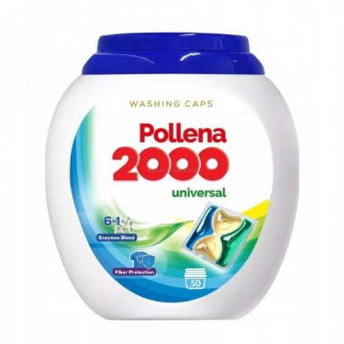 POLLENA 2000 KAPSUŁKI DO PRANIA UNIWERSALNE 50 KAPSUŁEK POLLENA 2000 KAPSUŁKI DO PRANIA UNIWERSALNE 50 KAPSUŁEK