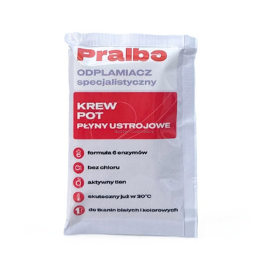PRALBO ODPLAMIACZ SPECJALISTYCZNY KREW, POT, P�YNY USTROJOWE 35 G