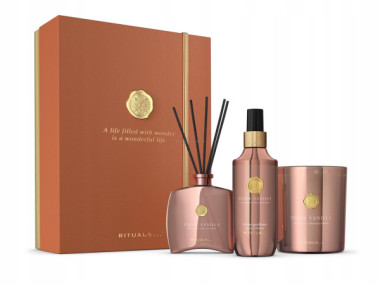 RITUALS ZESTAW PREZENTOWY PRIVATE COLLECTION SUEDE VANILLA 3 ELEMENTY