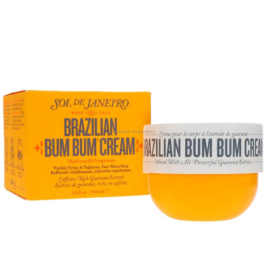 SOL DE JANEIRO BRAZILIAN BUM BUM KREM UJ�DRNIAJ�CY WANILIOWY 240 ML BEZ ALKOHOLU I PARABEN�W