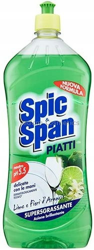 SPIC&SPAN P�YN DO MYCIA NACZY� LIMONKA & POMARA�CZA 1 LITR