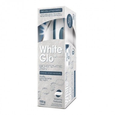 WHITE GLO PASTA DO ZĘBÓW 24H BIO-ENZYME 115 ML 