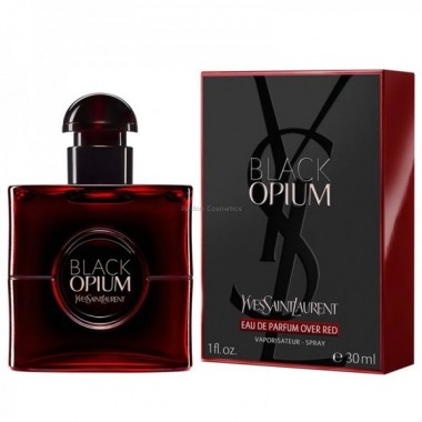 YVES SAINT LAURENT BLACK OPIUM OVER RED WODA PERFUMOWANA DLA KOBIET 30 ML