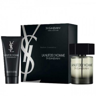 YVES SAINT LAURENT LA NUIT DE L'HOMME WODA TOALETOWA DLA MĘŻCZYZN 100 ML + ŻEL POD PRYSZNIC 50 ML YVES SAINT LAURENT LA NUIT DE L'HOMME WODA TOALETOWA DLA MĘŻCZYZN 100 ML + ŻEL POD PRYSZNIC 50 ML