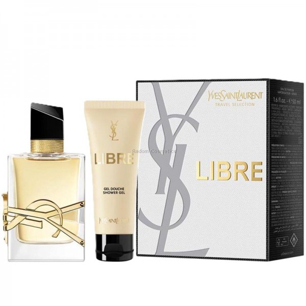 YVES SAINT LAURENT LIBRE WODA PERFUMOWANA DLA KOBIET 50 ML + EL POD PRYSZNIC 50 ML
