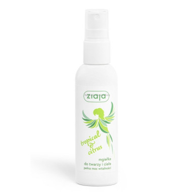 ZIAJA MGIE�KA DO TWARZY I CIA�A ZAPACH TROPICAL&CITRUS 90 ML