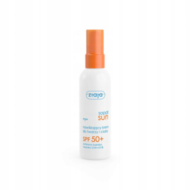 ZIAJA SOPOT SUN NAWIL�AJ�CY KREM SPF 50+ DO TWARZY I CIA�A 90 ML